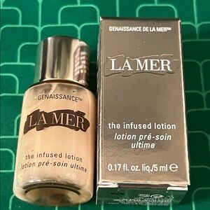 NWT Genaissance de La Mer Infused Lotion Deluxe Mini (5ml)